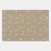 Taupe Kids Eid Mubarak Geschenkpapier Set (Vorderseite 2)