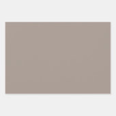 Taupe & Pink Paw Print - Hundeschild Geschenkpapier Set (Vorderseite 2)