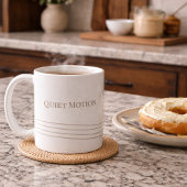 Taupe Quiet Motion Classic Mug, 11 oz Kaffeetasse