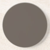 Taupe Sandstone Untersetzer (Vorne)