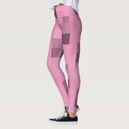 Taupe/Schwarzes Muster Leggings