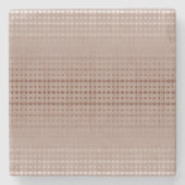 Taupe Serenity Steinuntersetzer (Vorderseite)