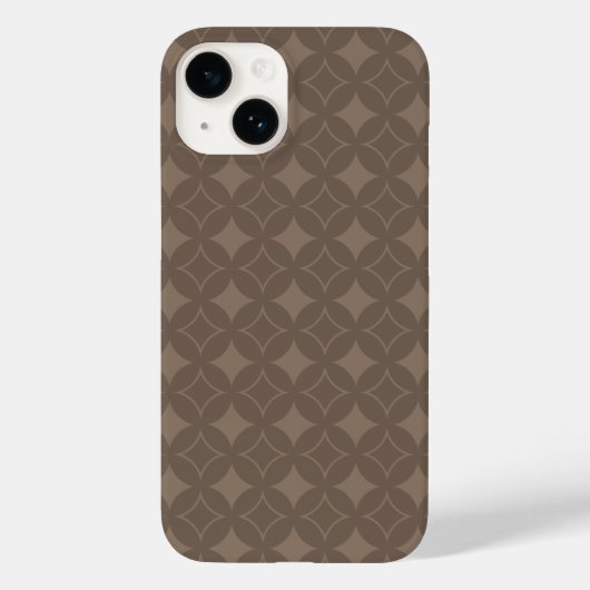 Taupe shippo Case-Mate iPhone Hülle (Rückseite)