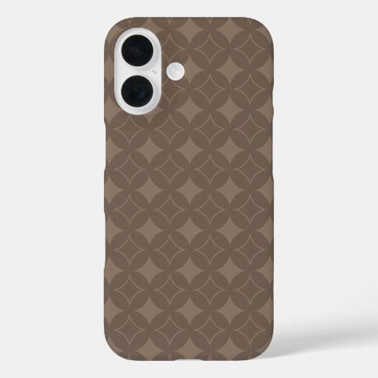 Taupe shippo Case-Mate iPhone Hülle (Rückseite)
