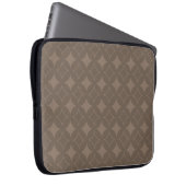 Taupe Shippo Laptopschutzhülle (Vorne Rechts)