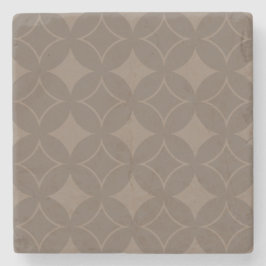 Taupe Shippo Steinuntersetzer