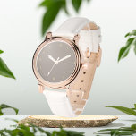 Taupe silber stilvolle eWatch Armbanduhr<br><div class="desc">Geschenk für sie,  taube silberne Armbanduhr</div>