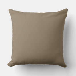 Taupe Solid Color, Cushion, Simple, Netral, Modern Kissen