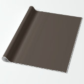 Taupe Solid Color Geschenkpapier (Ungerollt)