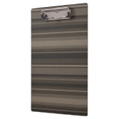 Taupe Streifen Klemmbrett (Links)