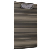 Taupe Streifen Klemmbrett (Rechts)