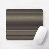Taupe Streifen Mousepad (Mit Mouse)