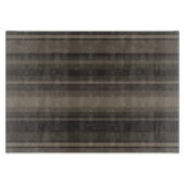 Taupe Streifen Schneidebrett (Vorderseite)