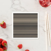 Taupe Streifen Serviette (Beispiel)