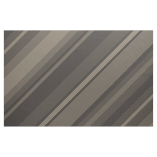 Taupe Streifen Stoff (Fat Quarter (45,7 x 55,9 cm))