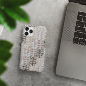 Taupe und Blush Matrix Design Case-Mate iPhone Hülle