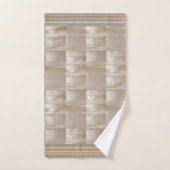 Taupe und Cream Shades Badhandtuch Set (Handtuch)