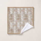 Taupe und Cream Shades Badhandtuch Set (Waschlappen)