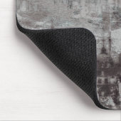 Taupe und Cyan Distressed Skyline Venice Italien Mousepad (Ecke)