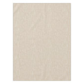 Taupe Wildflower Baby Shower Tablecloth Tischdecke (Vorderseite)