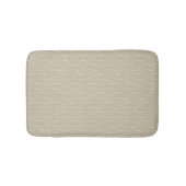 Taupe Wirbel Badematte (Vorderseite)