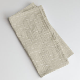 Taupe Wirbel Geschirrtuch