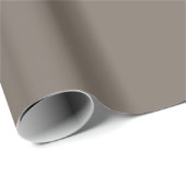 Taupe Wrapping Paper Geschenkpapier (Rolleneckpunkt)