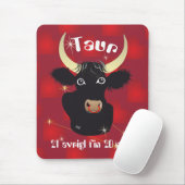 Taur 21 avrigl fin 20 matg Tarpunet da mieur Mousepad (Mit Mouse)