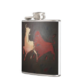 Taurean Bulls Art Flachmann (Links)