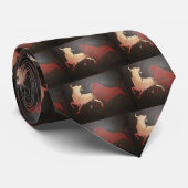 Taurean Bulls Art Krawatte (Gerollt)