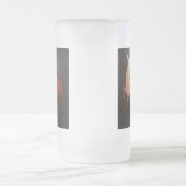 Taurean Bulls Art Mattglas Bierglas (Mittel)