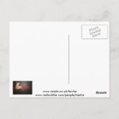 Taurean Bulls Art Postkarte (Rückseite)