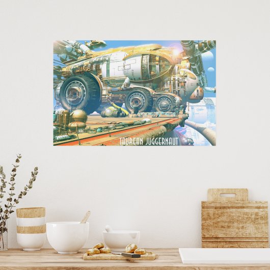 Taurean Juggernaut Poster (Küche)