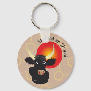 Taureau 21 avril au 20 mai Porte-clés Schlüsselanhänger