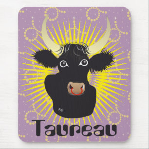 Taureau 21 avril au 20 mai Tapis de souris Mousepad