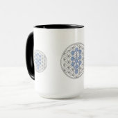 Taurian - Baum des Lebens - Blume des Lebens Tasse (Vorderseite Links)