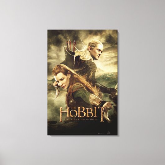TAURIEL™ and LEGOLAS GREENLEAF™ Movie Poster 3 Leinwanddruck (Vorderseite)