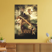 TAURIEL™ and LEGOLAS GREENLEAF™ Movie Poster 3 Leinwanddruck (Insitu (Wohnzimmer))