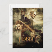 TAURIEL™ and LEGOLAS GREENLEAF™ Movie Poster 3 Postkarte (Vorne/Hinten)