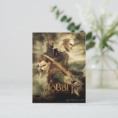 TAURIEL™ and LEGOLAS GREENLEAF™ Movie Poster 3 Postkarte (Stehend Vorderseite)