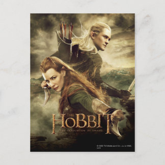 TAURIEL™ and LEGOLAS GREENLEAF™ Movie Poster 3 Postkarte
