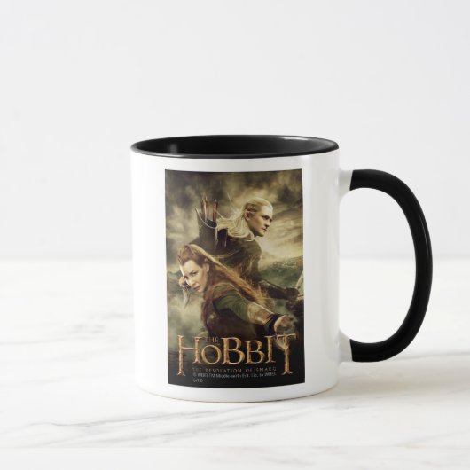 TAURIEL™ and LEGOLAS GREENLEAF™ Movie Poster 3 Tasse (Rechts)