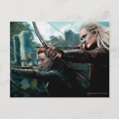 TAURIEL™ and LEGOLAS GREENLEAF™ Movie Poster Postkarte (Vorderseite)