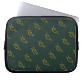 TAURIEL™ Blumensymbol Laptopschutzhülle (Vorderseite)