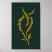 TAURIEL™ Blumensymbol Poster (Vorne)