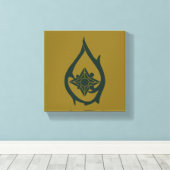 TAURIEL™ Drop-Symbol Leinwanddruck (Insitu (Holzboden))