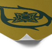 TAURIEL™ Drop-Symbol Poster (Ecke)