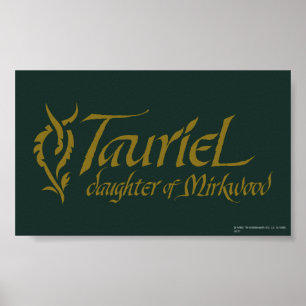 TAURIEL™ Name Poster