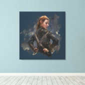 TAURIEL™ Sketch Leinwanddruck (Insitu (Holzboden))
