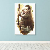 TAURIEL™ Tochter von Mirkwood Leinwanddruck (Insitu (Holzboden))